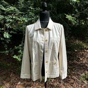 NWOT Talbots Shirt Jacket NEVER WORN! M